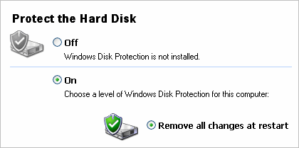 SteadyState Disk Protection