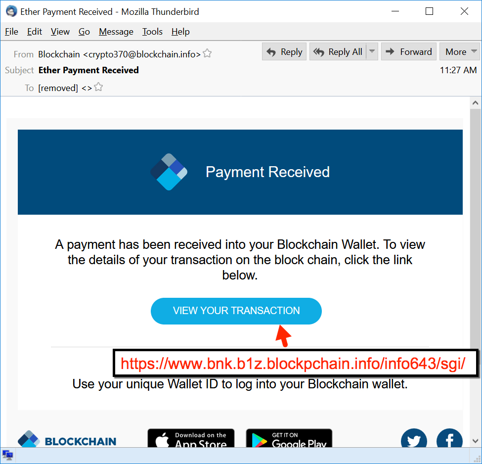 crypto.com phishing email