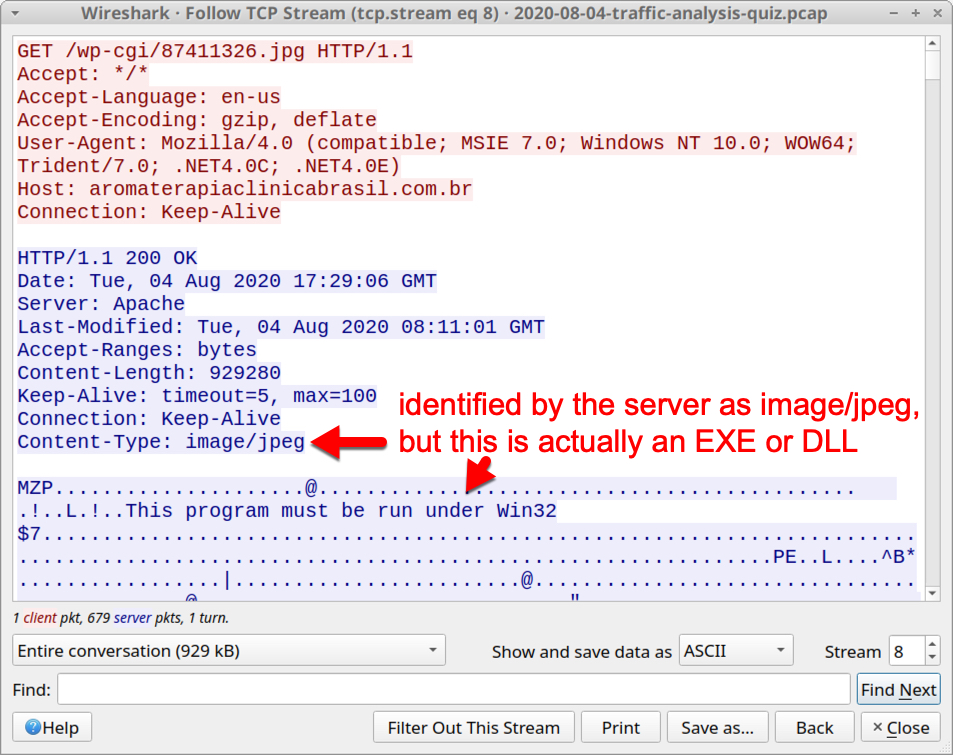 how to reconstruct word document from pcap wireshark