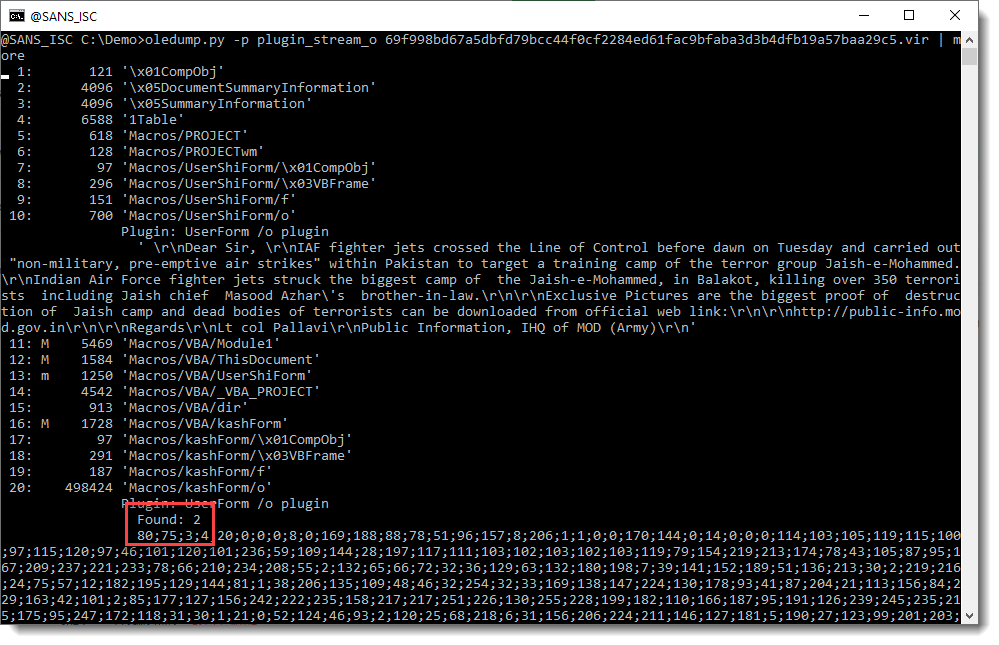 Analyzing FireEye Maldocs - SANS Internet Storm Center