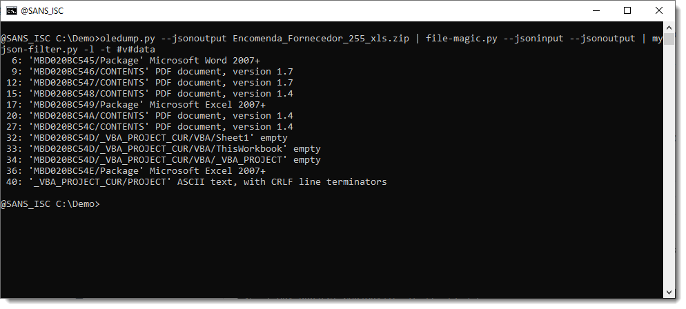 20230329-211146 Extracting Multiple Streams From OLE Files, (Wed, Mar 29th) | Computer Repair, Networking, and IT Support in Seattle, WA