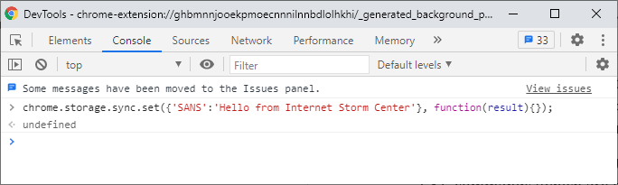 Abusing Google Chrome extension syncing for data exfiltration and C&C -  SANS Internet Storm Center