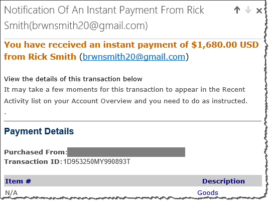 A Close Look at PayPal Overpayment Scams That Target Craigslist SellersA  Close Look at PayPal Overpayment Scams That Target Craigslist Sellers,  Author: Lenny ZeltserSANS Internet Storm Centerisc, sans, internet,  security, threat, worm,