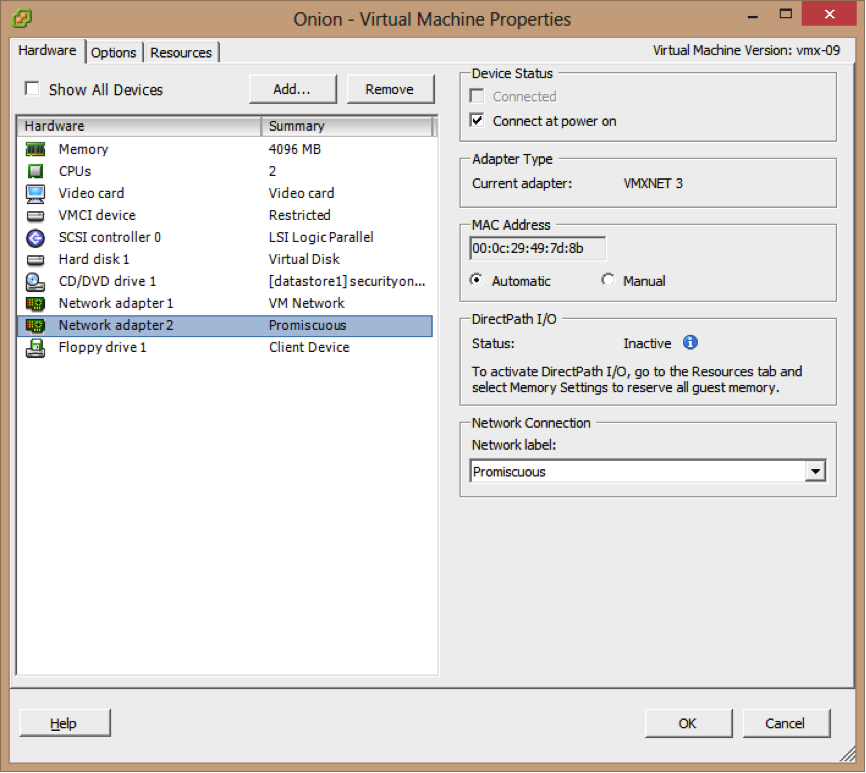 wireshark promiscuous mode kali