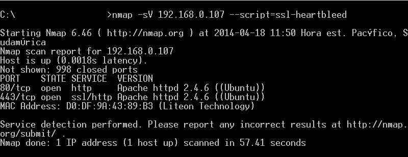 ssl-heartbleed output