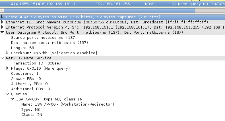 Unable To Reach A Host Or Netbios Name