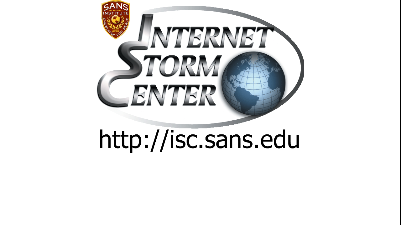 Ipv6 Videos Sans Internet Storm Center